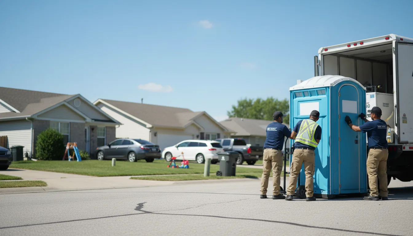 Standard Porta Potty Rentals in Forest Park, IL near me